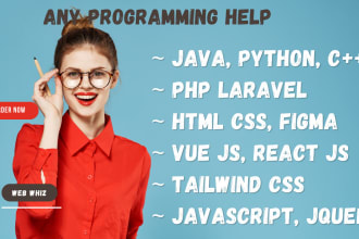do java, pyhton, cpp, javascript, c, html, css, php and laravel, vue, react