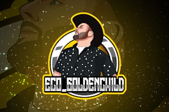 make an outstanding gaming, twitch mascot logo for streamers