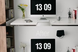do 3d photo manipulation, remove or replace objects
