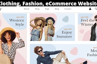 setup clothing store, clothing website, fashion store, shopify store