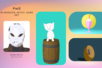 create 3d models for games