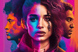 design a professional album cover or cd cover