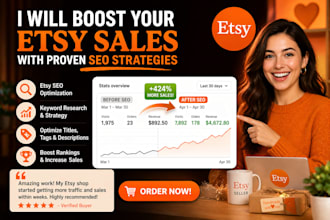 boost your etsy sales with proven SEO strategies