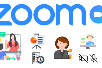 manage host present your online zoom meeting