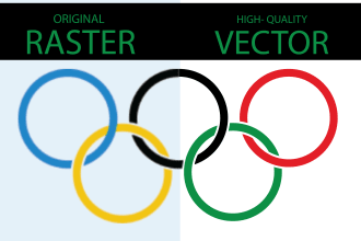 vector tracing logo, redraw, vectorize image, redraw vector, jpeg to vector