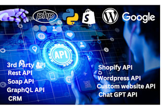 do API integration API development to your website