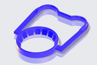 do 3d modeling and make stl files for 3d printing