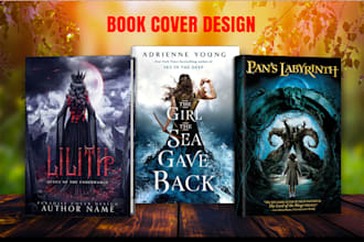 do book cover design, kdp book cover, unique book cover