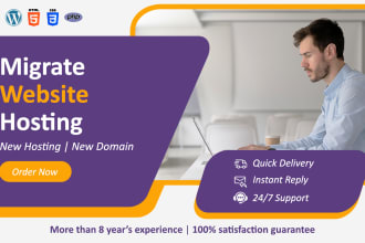 migrate or transfer, PHP websites to a new server or domain
