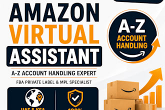be your amazon uae ksa virtual assistant for fba private label or mpl