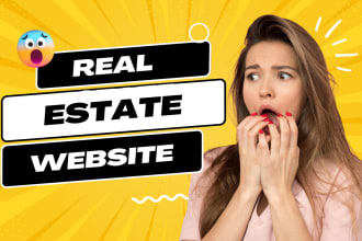design a luxury real estate website realtor website and an idx website for mls