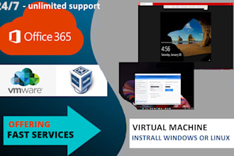 install software or virtual machine on your windows pc