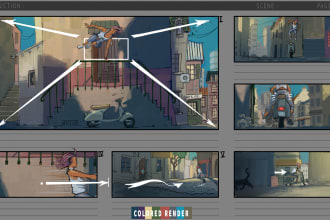 create a storyboard for you
