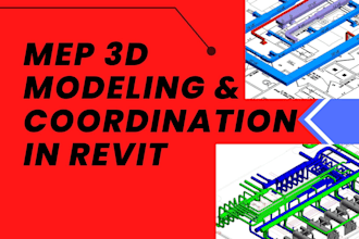 do mep 3d modeling and mep coordination drawings in revit