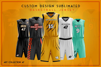 design basketball sublimation jersey or uniform