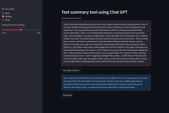 develop ai powered writing tool using chat gpt API