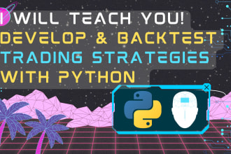 teach you how to backtest profitable trading strategies with python