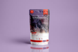 do pet food packaging, pouch, mylar bag design