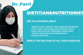 create customized diet plan to boost your health