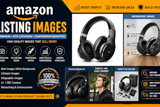 design amazon a plus content or amazon images editing