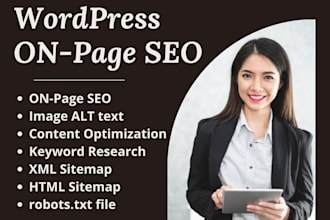 perform detailed wordpress SEO using semrush and ahref