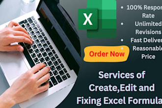create edit and fix excel formulas