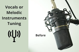 tune and edit your vocals or instrument tracks