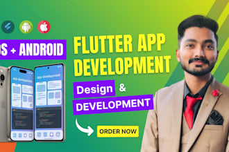 build cross platform app for ios and android using flutter
