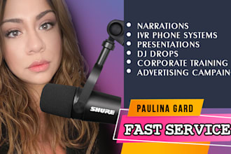 do professional voice over in neutral spanish accent