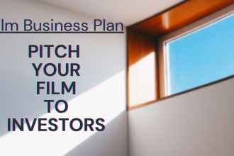 develop the investor ready film business plan