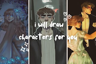 draw your oc and make character designs