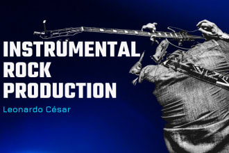 create instrumental rock music for any project