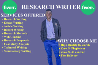 write psychology and sociology research reports and summaries