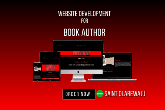 design book author website, author website, ebook website