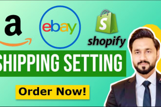 setup shopify shipping settings and shopify tax set up