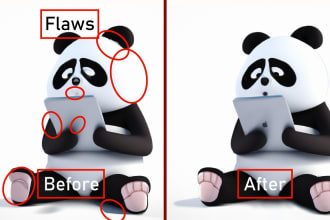 do enhance ai art, fix flaws or blemishes, and photo editing