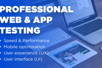 test and review your website or mobile app