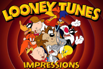 impersonate any looney tunes character
