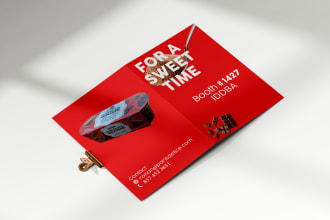 design modern eye catching and up to date flyer