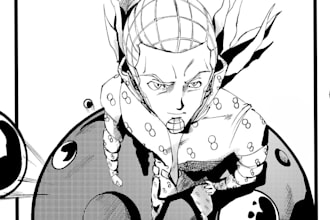 draw your oc on a traditional manga style