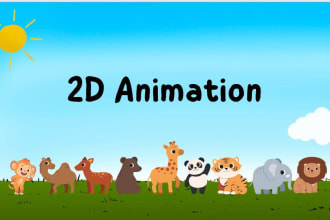 create amazing 2d cartoon videos for kids