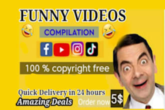 create video compilation for youtube, tiktok, reels