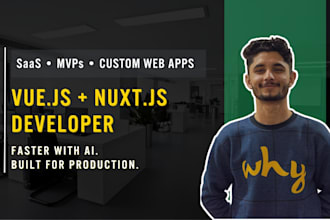be your frontend developer using nuxt js vue js nuxt ssr