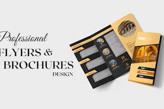 design modern flyers , trifold bifold brochure , leaflet