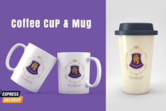 design custom coffee cup and mug for you