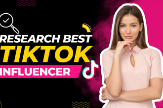 find best tiktok influencers list for your brand