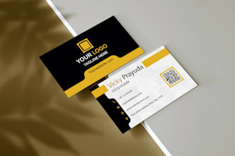 design professional unique business card and logo