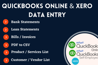 do bookkeeping tasks in quickbooks online and xero