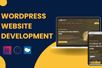 wordpress developer, elementor expert for wordpress website