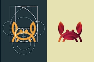 design a premium minimalist logo for your startup or brand